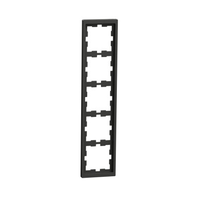 Рамка MERTEN MTN4050-6534 D-Life 5 постовая антрацит