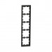 Рамка MERTEN MTN4050-6534 D-Life 5 постовая антрацит