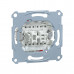 Переключатель мех-м MERTEN MTN3126-0000 D-Life 2 клавишный