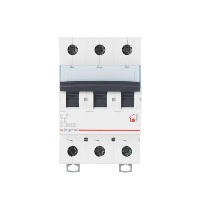 Автоматический выключатель Legrand 404057 3П С 20A TX3 6000 6kA