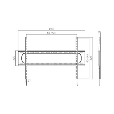 Кронштейн Brateck LP73-69F для ТВ, 60