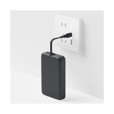 Портативный внешний аккумулятор Xiaomi 33W Magnetic Power Bank 10000mAh (Integrated Cable) Gray