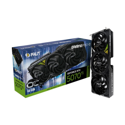 Видеокарта PALIT RTX5070Ti GAMINGPRO-S OC 16GB (NE7507TS19T2-GB2031U)