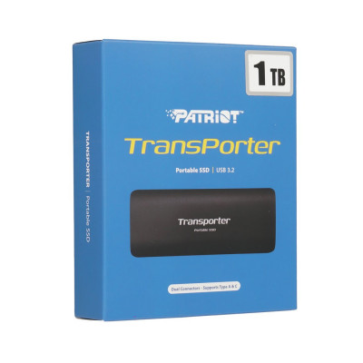 Внешний SSD диск Patriot TRANSPORTER PTP1TBPEC 1TB Черный