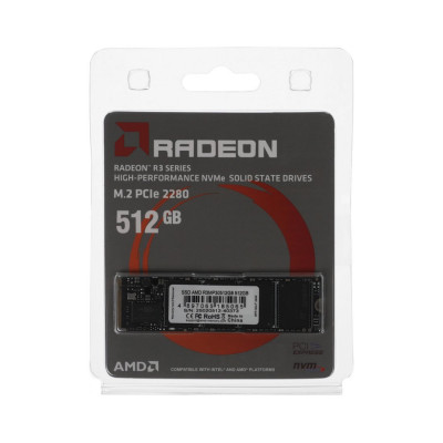 Твердотельный накопитель SSD AMD Radeon R3MP30256G8 256GB M.2 NVMe PCIe 3.0x4