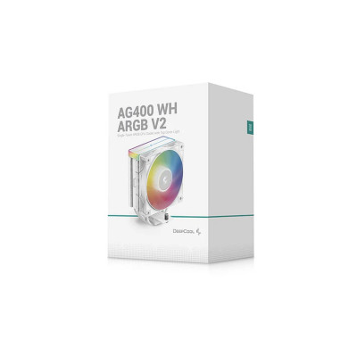 Кулер для процессора Deepcool AG400 WH ARGB V2
