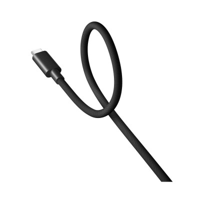 Интерфейсный кабель Xiaomi 6A High-speed USB4 Braided USB-C to USB-C Cable (1m) Черный Интерфейсный кабель Xiaomi 6A High-speed USB4 Braided USB-C to USB-C Cable (1m) Черный