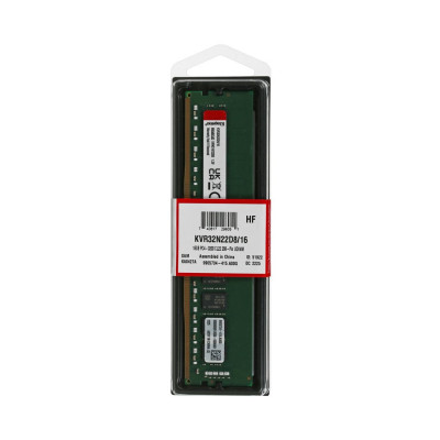 Комплект модулей памяти Kingston KVR32N22D8/16WP DDR4 16GB (Kit 2x8GB) 3200MHz