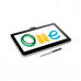 Графический планшет Wacom One 13 Touch pen display (DTH134W0B) Чёрный