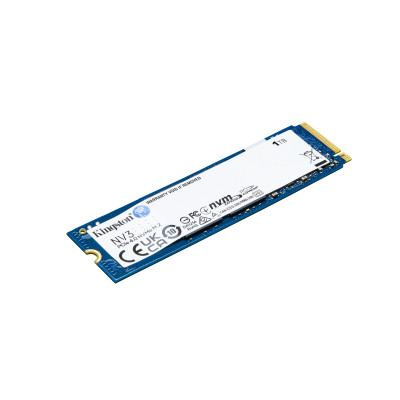 Твердотельный накопитель SSD 1000 Gb M.2 2280 Kingston SNV3S/1000G, PCIe NVMe Gen 4x4, W6000/R4000