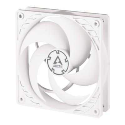 Кулер для корпуса ARCTIC P12 PWM PST (White), ACFAN00170A, 12cm, 200-1800rpm, 4Pin, Fluid Dynamic