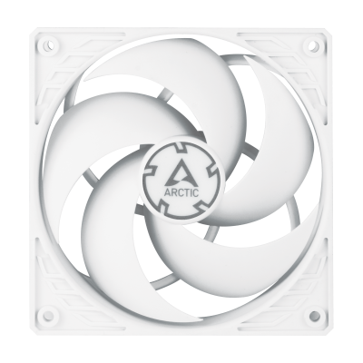 Кулер для корпуса ARCTIC P12 PWM PST (White), ACFAN00170A, 12cm, 200-1800rpm, 4Pin, Fluid Dynamic