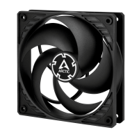 Кулер для корпуса ARCTIC P12 PWM PST CO (Black), ACFAN00121A, 12cm, 200-1800rpm, 4Pin, Ball Bearing