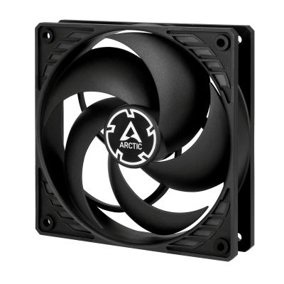 Кулер для корпуса ARCTIC P12 PWM PST CO (Black), ACFAN00121A, 12cm, 200-1800rpm, 4Pin, Ball Bearing