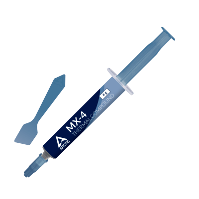 Термопаста ARCTIC MX-4, ACTCP00031B, 4g, 2.5g/cm3, шприц со шпателем