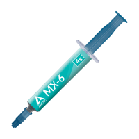 Термопаста ARCTIC MX-6, ACTCP00080A, 4g, 2.6g/cm3, шприц