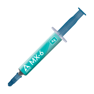 Термопаста ARCTIC MX-6, ACTCP00080A, 4g, 2.6g/cm3, шприц