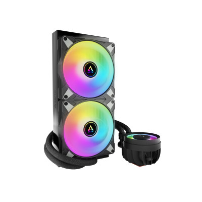 Водяное охлаждение ARCTIC Liquid Freezer III - 280 A-RGB(Black), ACFRE00143A, S1851/1700/1200/AMD4/5