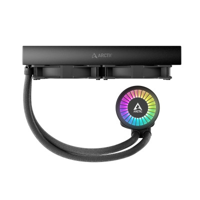 Водяное охлаждение ARCTIC Liquid Freezer III - 280 A-RGB(Black), ACFRE00143A, S1851/1700/1200/AMD4/5