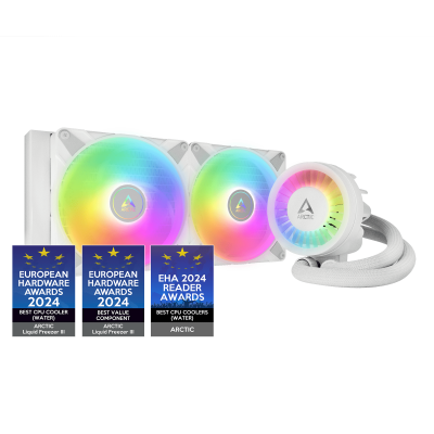 Водяное охлаждение ARCTIC Liquid Freezer III - 280 A-RGB(White), ACFRE00151A, S1851/1700/1200/AMD4/5