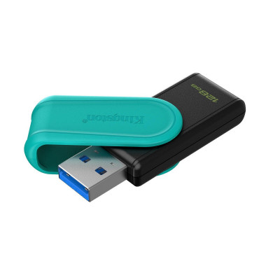 Флэш-накопитель Kingston 128Gb USB3.2 Gen1 Data Traveler Exodia S (Black+Teal)