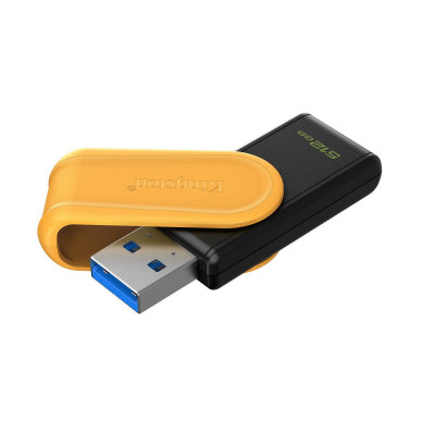 Флэш-накопитель Kingston 512Gb USB3.2 Gen1 Data Traveler Exodia S (Black+Yellow)