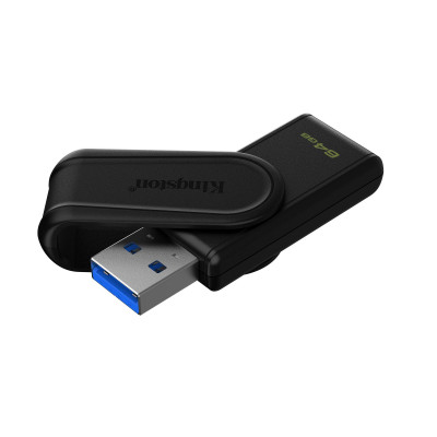 Флэш-накопитель Kingston 64Gb USB3.2 Gen1 Data Traveler Exodia S (Black)