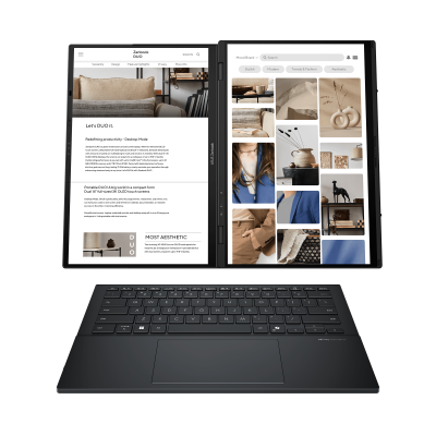 Ультрабук ASUS Zenbook DUO UX8406CA-QL078W, Core Ultra 9 285H-2,9/1TB SSD/32GB/14