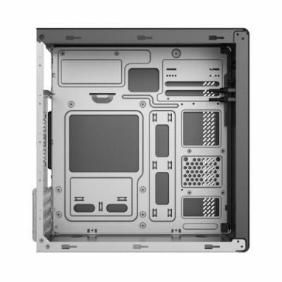 Компьютерный корпус Nexa Lite NL6519, Без БП, 1xUSB2.0, 1xUSB3.0, Black, mATX
