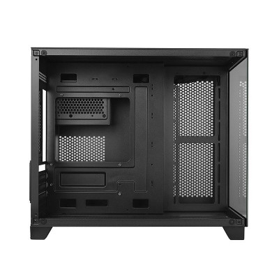 Компьютерный корпус Huntkey S960 StormX, Без БП, 0.6mm, 2xUSB2.0, 1xUSB3.0, HD-Audio, mATX, Black