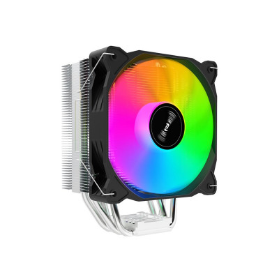Кулер для процессора Huntkey Storm T400, ARGB, S1851/1700/1200/AM4/AM5, 180W, 800-1800rpm, 4pin