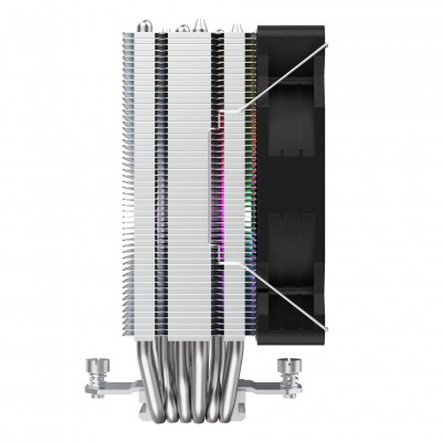 Кулер для процессора Huntkey Storm T600, ARGB, S1851/1700/1200/AM4/AM5, 200W, 800-1800rpm, 4pin