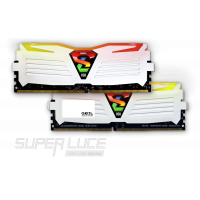Оперативная память 16GB Kit (2x8GB) GEIL DDR4 3000MHz SUPER LUCE RGB WHITE GLWS416GB3000C16ADC