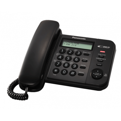KX-TS2356 Проводной телефон (RUB) Черный