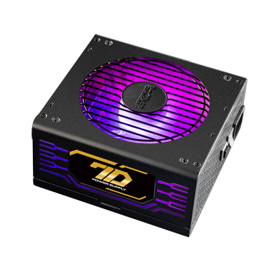 Блок питания PCCooler GI-P550 550W Full Modular, 80+ GOLD,  с подсветкой ARGB Fan 140mm, GI-P550