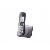 Радиотелефон PANASONIC KX-TG6811 (RUM) Серый металлик