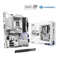 Материнская плата ASRock Z890 PRO RS WIFI WHITE LGA1851 4xDDR5 4xSATA 4xM.2 HDMI DP Type-C ATX