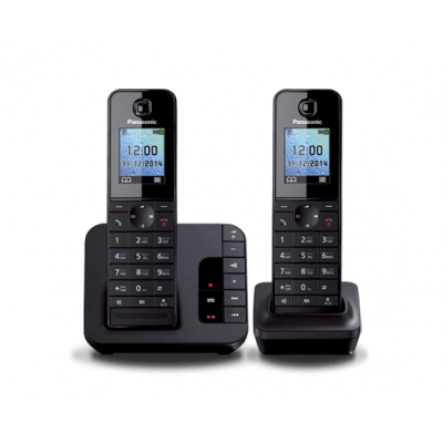 Радиотелефон PANASONIC KX-TGH222 (RUB) Черный