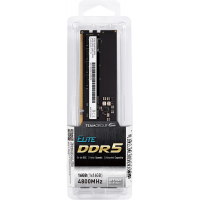 Оперативная память 16GB 4800MHz DDR5 Team Group ELITE PC5-38400 CL-40 TED516G4800C4001