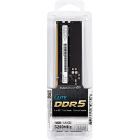 Оперативная память 16GB 5200MHz DDR5 Team Group ELITE PC5-41600 CL-42 TED516G5200C4201