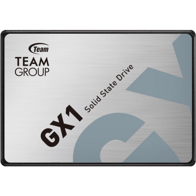 Твердотельный накопитель  480GB SSD TeamGroup GX1  2.5” SATA3 R530Mb/s, W430MB/s T253X1480G0C101
