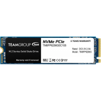 Твердотельный накопитель  256GB SSD TeamGroup MP33 M.2 NVMe R1600Mb/s W1300MB/s TM8FP6256G0C101