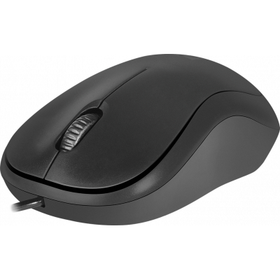 Мышь проводная Defender Patch MS-759 (Черный), USB 2кн, 1кл-кн, коробочка,  НОВИНКА!
