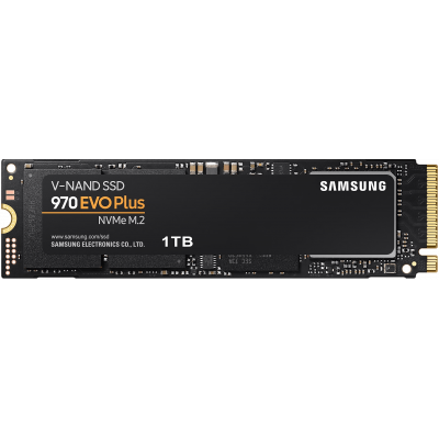 Твердотельный накопитель 1000Gb SSD Samsung 970 EVO Plus M.2 PCIe R3500Mb/s W3300MB/s MZ-V7S1T0BW