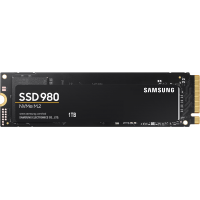 Твердотельный накопитель 1000GB SSD Samsung 980 NVMe M.2 2280 R3500Mb/s W3000MB/s MZ-V8V1T0BW
