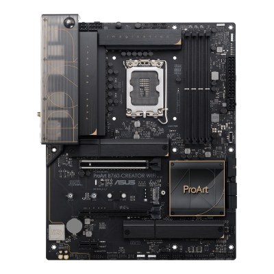 Материнская плата ASUS PROART B760-CREATOR WIFI LGA1700 4xDDR5 4xSATA3 3xM.2 RAID HDMI DP ATX