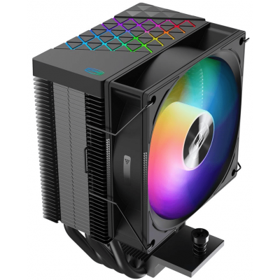 Вентилятор для процессора PCCooler R400 ARGB BK TDP 180W 4-pin 115X/1200/1700/AM4/AM5 Черный