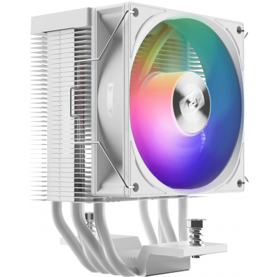 Вентилятор для процессора PCCooler R400 ARGB WH TDP 180W 4-pin 115X/1200/1700/AM4/AM5 Белый
