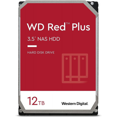 Жесткий диск для NAS систем HDD 12Tb Western Digital RED Plus SATA6Gb/s 3.5
