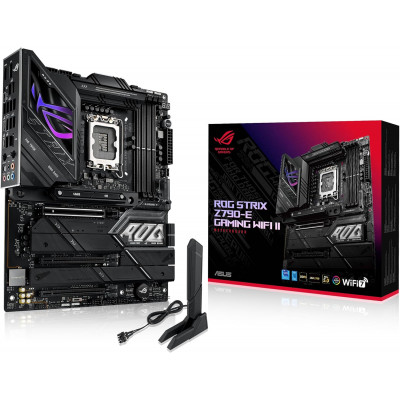 Материнская плата ASUS ROG STRIX Z790-E GAMING WIFI II LGA1700 4xDDR5 4xSATA3 RAID 5xM.2 HDMI DP ATX